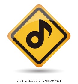 icon music vector