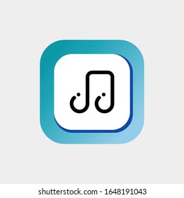 Icon Music Vector Line Art, Music Logo, Music Vector, Music Icon