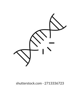 Icon a mutation, isolated against a clean background.