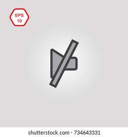 icon mute
