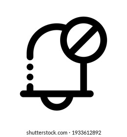 Icon Mute with Style Outline
