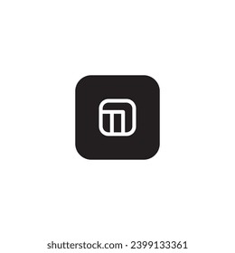 icon n modern, simple, abstract