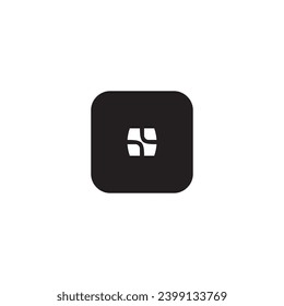 icon n modern, simple, abstract