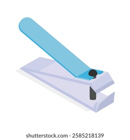 Icon of nail clipper for trimming and grooming fingernails and toenails