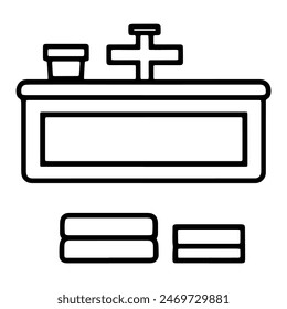 Icon Name Bathroom Accessories - An image depicting various bathroom accessories, which can be inferred from the extracted path strings.