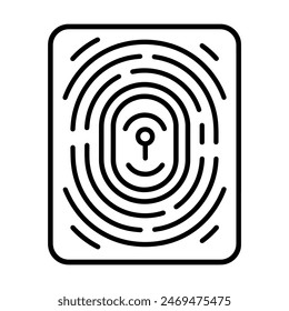 Icon Name login- An image depicting biometric security, which can be inferred from the extracted path strings.