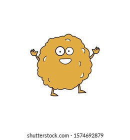 Icon  National Fritters Day Vector Graphic for celebrate