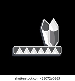 Icon Native American. related to American Indigenous symbol. glossy style. simple design editable