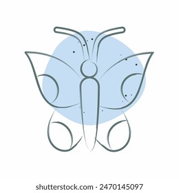 Icon Nature. related to America symbol. Color Spot Style. simple design illustration