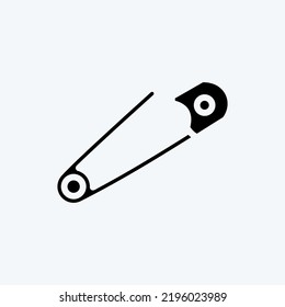 Icon Needlework. suitable for education symbol. glyph style. simple design editable. design template vector. simple illustration