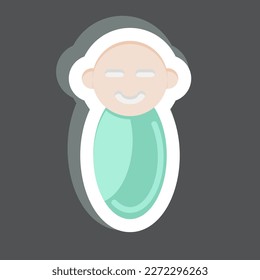 Icon Newborn. related to Family symbol. simple design editable. simple illustration
