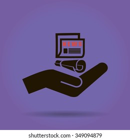 icon of news