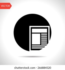 icon of newspaper