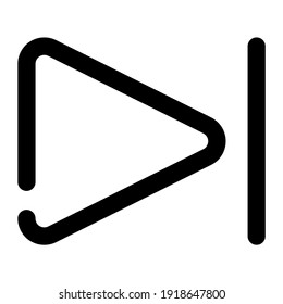 icon next using line style