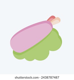 Icon Nigiri. related to Japan symbol. flat style. simple design illustration.