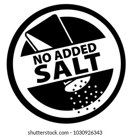 Icon No Added Salt