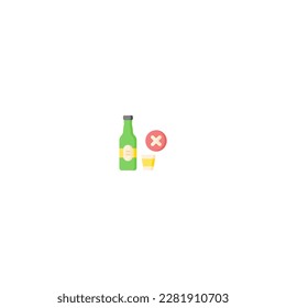 icon no alcohol Ramadan and Islamic Eid