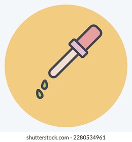 Icon No Artificial Flavors. related to CBD Oil symbol. simple design editable. simple illustration
