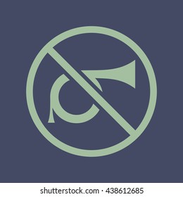 Icon of No Horn. Eps-10.