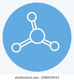 Icon No Nitrates. related to CBD Oil symbol. simple design editable. simple illustration