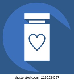 Symbol: Keine Nebenwirkungen. in Zusammenhang mit dem CBD-Ölsymbol. einfaches Design bearbeitbar. einfache Abbildung