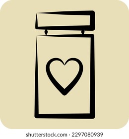 Icon No Side Effects. related to CBD Oil symbol. glyph style. simple design editable. simple illustration