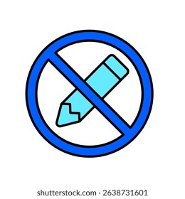Icon a no writing, isolated against a clean background.