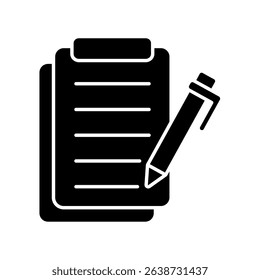 Icon a note, isolated against a clean background.