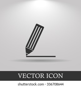  icon of notes. Flat design style eps 10
