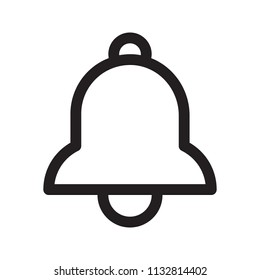 Icon Notification . Logo, design, universal, business, social media. Pixel perfect. Vector Eps10.