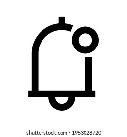 Icon Notification With Style Outline 