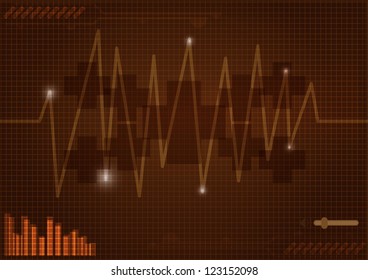 icon Nurse background of technology concept