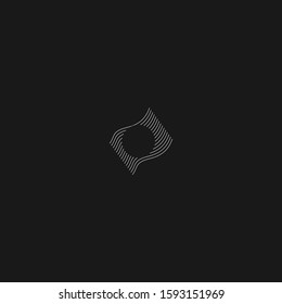 Icon O logo design template elements