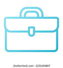 Maletín de objetos de icono Ilustración para web, aplicación