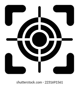 Icon object Focus Illustration for web, app
