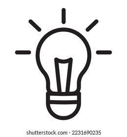 Icon object Idea Illustration for web, app