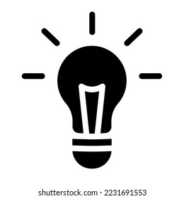 Icon object Idea Illustration for web, app