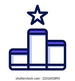 Icon object winner Illustration for web, app