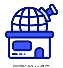 Icon Observatory can be used for web app, infographic etc