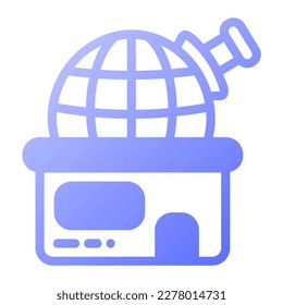 Icon Observatory can be used for web app, infographic etc