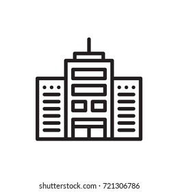 icon office building town