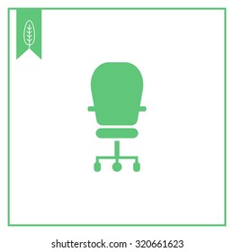 Icon of office chair 