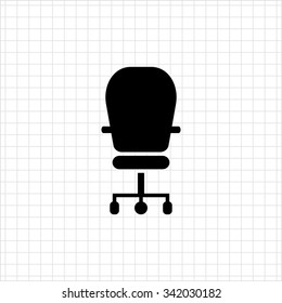 Icon of office chair 