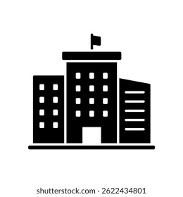 Icon a office, isolated against a clean background.