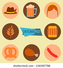 icon oktoberfest beer festival
