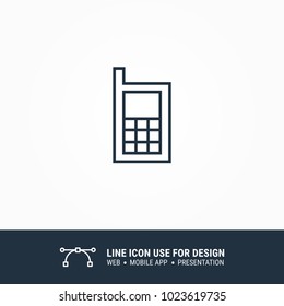 icon old phone