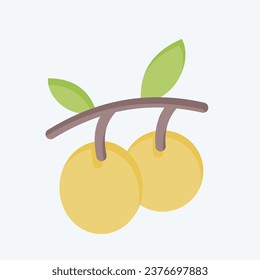 Icon Olive Oil. related to Fruit and Vegetable symbol. flat style. simple design editable. simple illustration