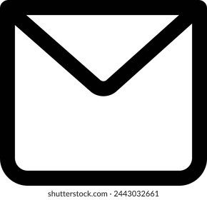 icon on black mail icon , message icon	