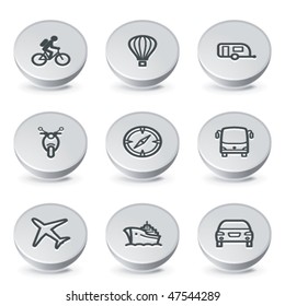 Icon on gray button 20