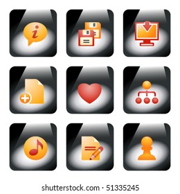 Icon on the light 10